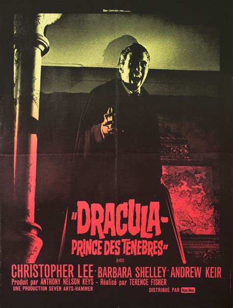 Dracula: Prince of Darkness Original 1966 French Moyenne Movie Poster ...