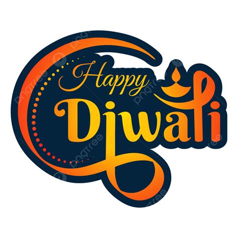 Happy Diwali Typography Creative Art Festival Of Lights, Diwali ...