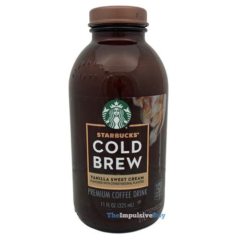 REVIEW: Starbucks Bottled Vanilla Sweet Cream Cold Brew - The Impulsive Buy