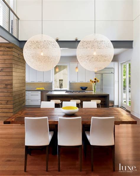 HOME TOURS Archives - Luxe Interiors + Design | Modern dining room lighting, Dining room ...