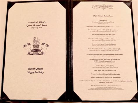 Disney World's Victoria & Albert's Dining Experience | The Homespun Chics