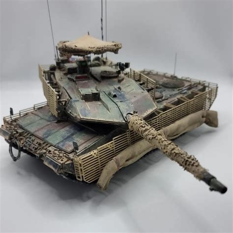 My Canadian Leopard 2A6M CAN by RFM. I hope you enjoy. : r/modelmakers