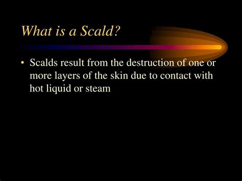 PPT - Scald Prevention PowerPoint Presentation, free download - ID:1244212