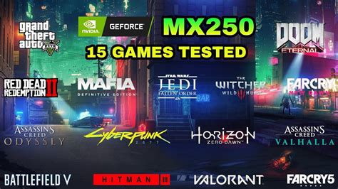 Nvidia Geforce Mx250 Gaming Test ! 2021 | geforce mx 250 최신