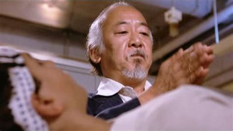 The Truth About Mr. Miyagi's Healing Hands In The Karate Kid