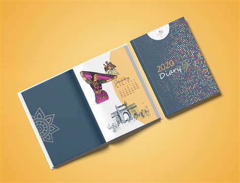 2020 Diary & Calendar Design - Nift on Behance