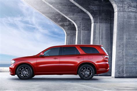 2015 Dodge Durango Radar Red Nappa Leather Seats Now Available on the R/T Model - autoevolution