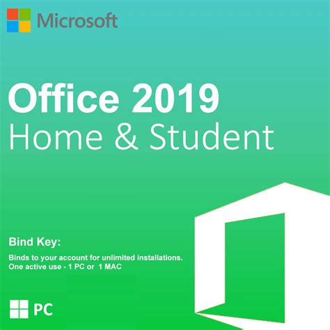 Microsoft Office Home & Student 2019 1 - PC ONLY - Digital License product key | Softwareg.com ...