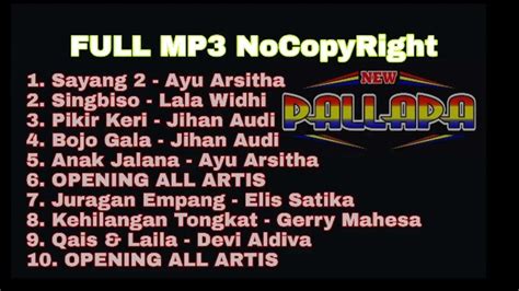 dangdut koplo new palapa full album - YouTube