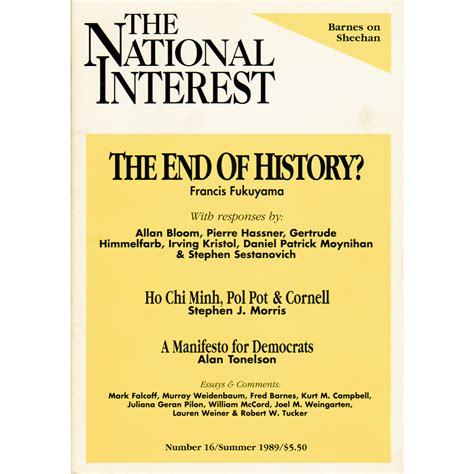 👓 The End of History? | Francis Fukuyama