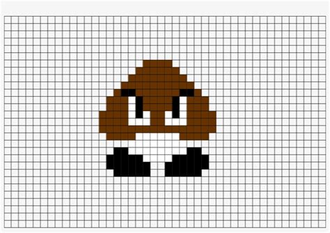 Mario Pixel Art Grid Easy