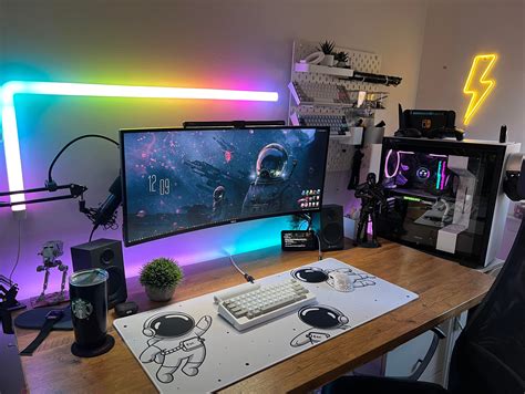 Gaming and office setup, 2021. : r/battlestations