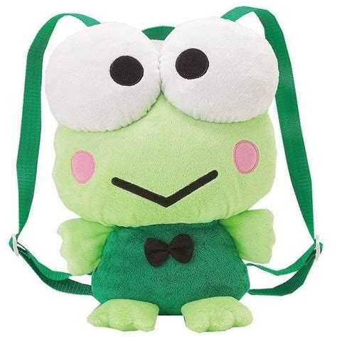 Keroppi Plush Bag - Draw-fidgety