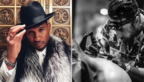 Usher reveals enormous new tattoo on neck and head | Newshub