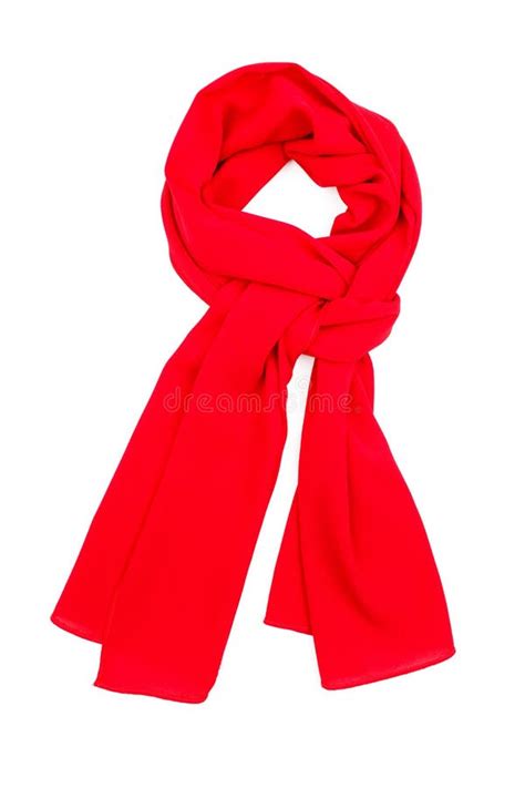 Wool red scarf stock image. Image of wool, detail, white - 3132953