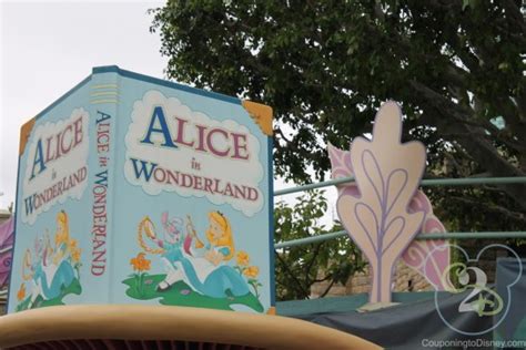 Alice in Wonderland Ride in Disneyland