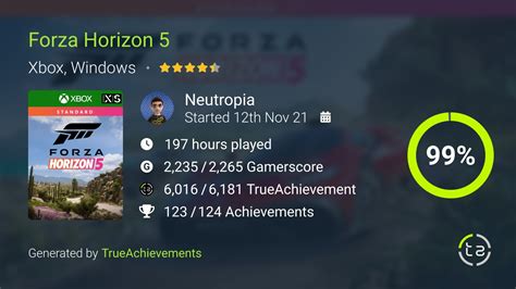 Forza Horizon 5 Achievements | TrueAchievements