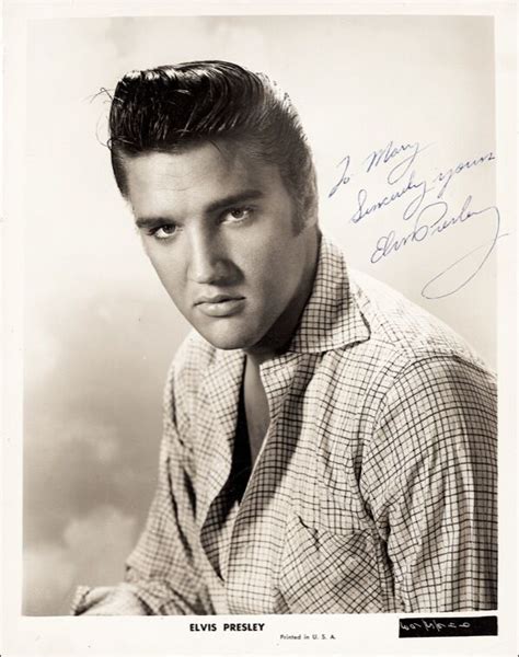 ELVIS PRESLEY Autograph (Click for full image) | Best Movie Posters