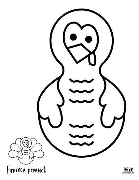 Printable Turkey Templates | Printable thanksgiving crafts, Turkey ...