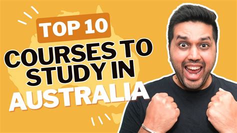 10 Best Courses to Study in Australia - YouTube