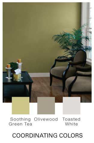 Kitchen | Living room paint, Glidden paint colors, Green paint colors