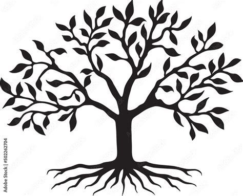 Obraz Tree SVG, Family Tree SVG, Tree of Life SVG, Tree silhouette svg bundle, tree svg, tree ...