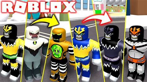 ROBLOX BEN 10 ! A EVOLUÇÃO DO SHOCKSQUATCH SUPREMO E ULTIMATE - BEN 10 FIGHTING GAMES - YouTube