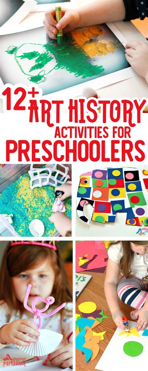 12+ Easy Ideas to Explore Art History with Preschoolers | Preschool art ...