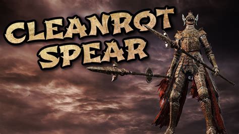 Elden Ring: Cleanrot Spear (Weapon Showcase Ep.47) - YouTube