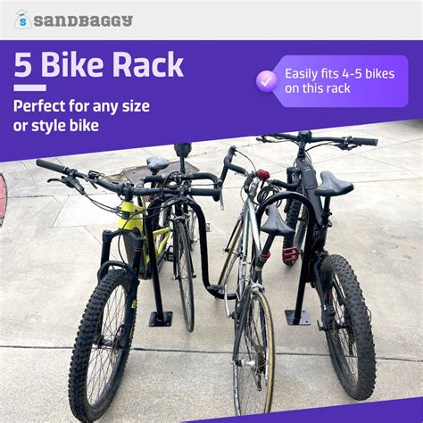 Commercial Wave Bike Racks - Dual Loop - In Ground Installation – Sandbaggy