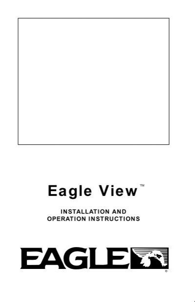 Eagle View Owner's Manual