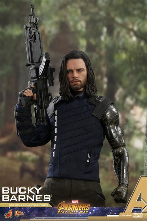 Avengers: Infinity War - Bucky Barnes Figure by Hot Toys - The Toyark ...