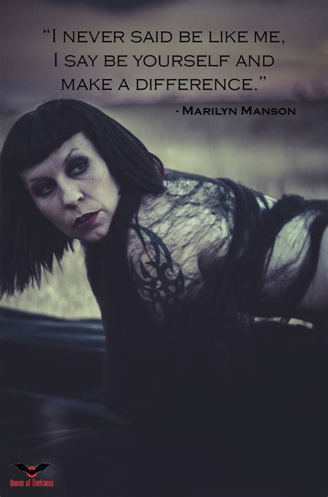 Inspirational Quotes Marilyn Manson. QuotesGram