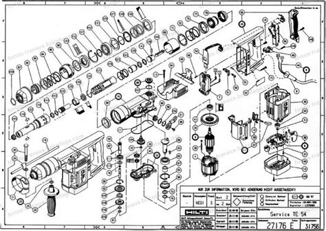 Hilti Te 52 Service Manual kaspidany