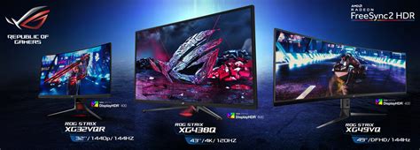 ASUS ROG announces new Strix XG HDR Gaming Monitor Lineup - The Tech Revolutionist