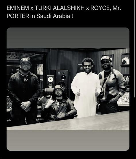 Eminem was in the studio during his Saudi Arabia visit!!🔥🔥🔥🔥 : r/Eminem