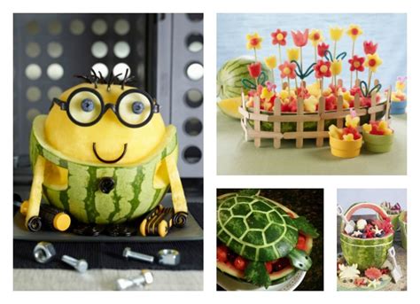 10 Watermelon Carving Ideas and Tutorials m - Cool Creativities