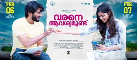 Dulquer Kalyani Varane Avashyamund 901 - Malayalam Movie Varane ...