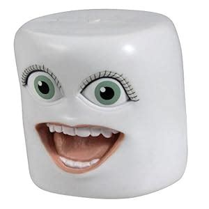 Annoying Orange - Collectible Talking Pvc Figure - Marshmallow (4 cm Scale): Amazon.co.uk: Toys ...