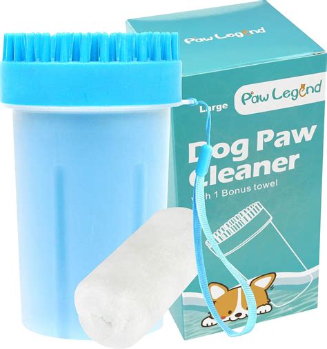 Amazon.com: Upgrade 2 in 1 Dog Paw Cleaner & Pet Grooming Brush ...