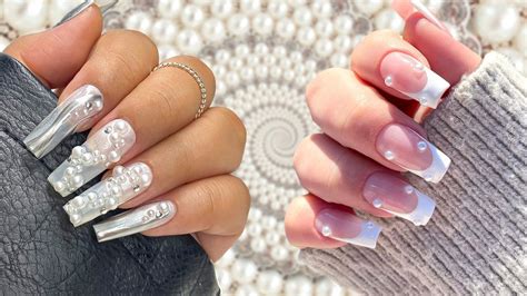 Pearl Nail Art Ideas To Step Up Your Manicure