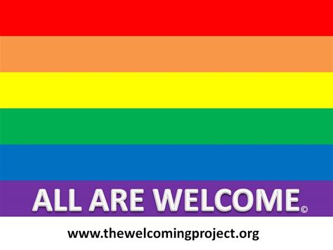 The Welcoming Project Signs: All Are Welcome