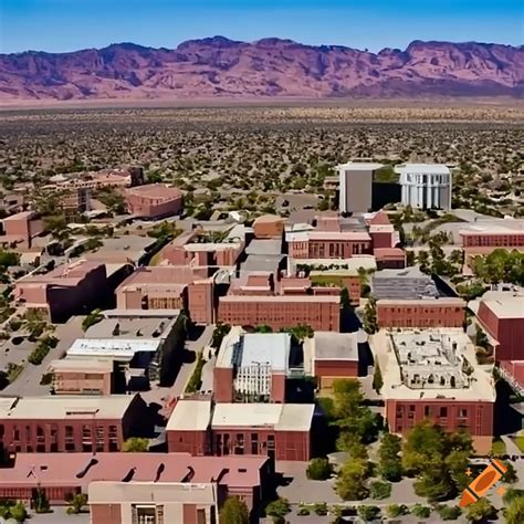 Aerial view of arizona state university polytechnic campus