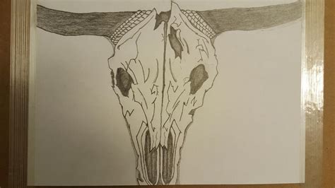 longhorn skull by edit404 on DeviantArt