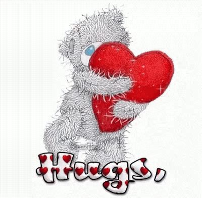 Hugs Love GIF - Hugs Love TeddyBearHug - Discover & Share GIFs | Hug gif, Hug love gif, Tatty teddy