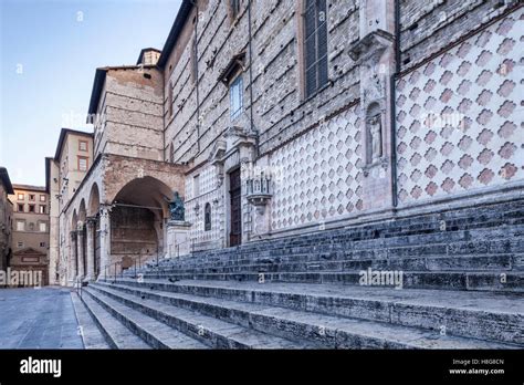 Perugia cathedral in Perugia, Umbria Stock Photo - Alamy