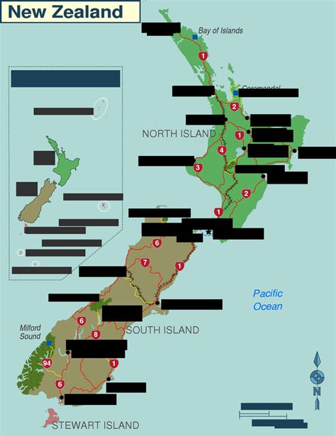 File:NZ regions.png - Wikitravel Shared