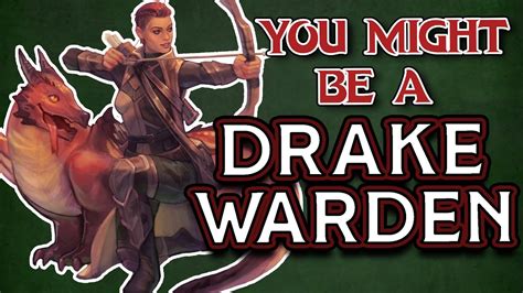 You Might Be a Drakewarden | Ranger Subclass Guide for DND 5e - YouTube