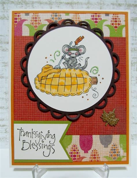 Savvy Handmade Cards: Thanksgiving Blessings Card