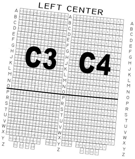 Seating Chart - The Muny